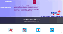 Desktop Screenshot of firstclinicllc.com